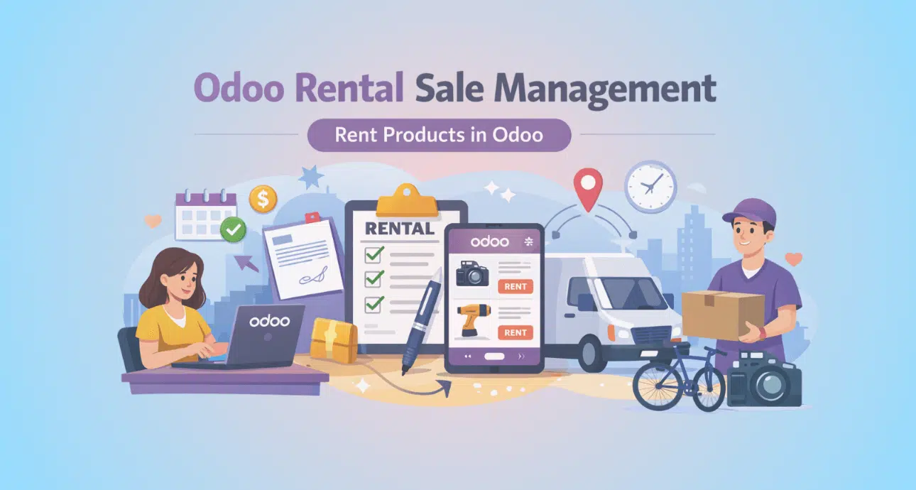 Odoo Rental Sale Management | Rent Products in Odoo