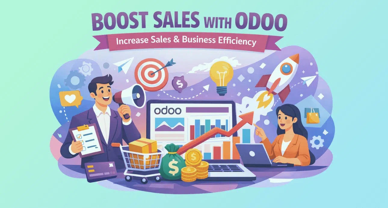 BOOST SALES WITH ODOO : Increase sales & business efficiency