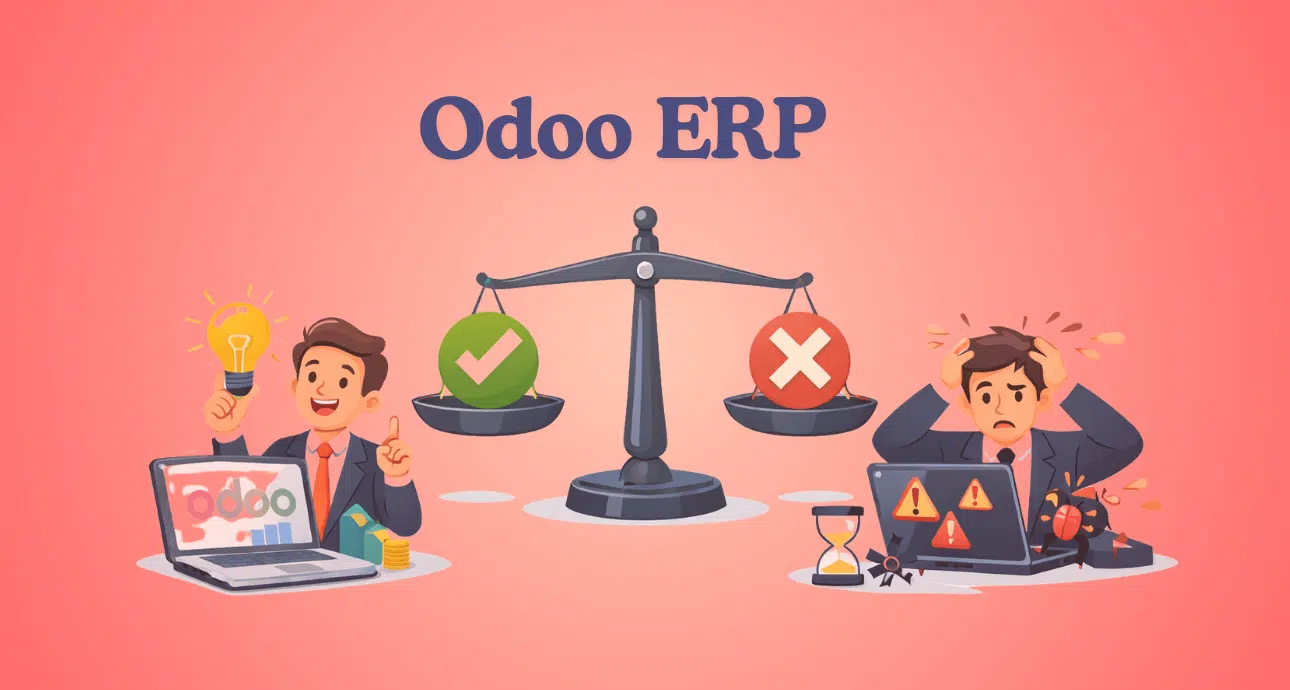 Advantages and Disadvantages of Odoo ERP