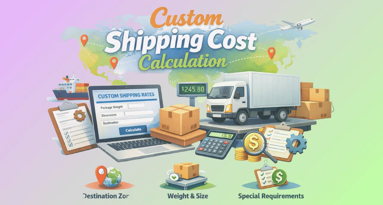Custom Shipping Cost Calculation