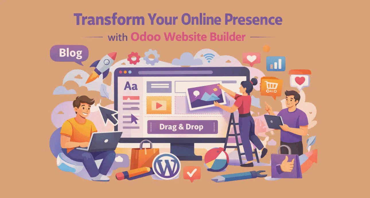 Transform your online presence with Odoo Website Builder