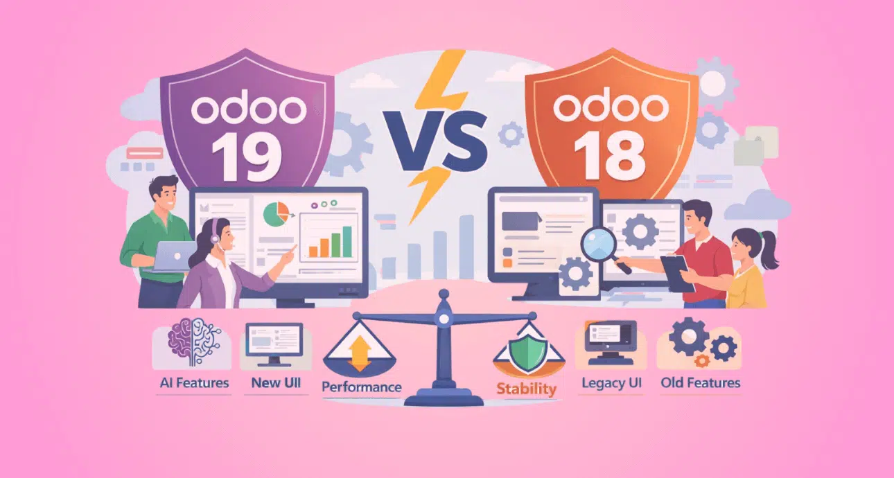 Odoo 19 vs Odoo 18: A Comparison for Smarter ERP Strategy
