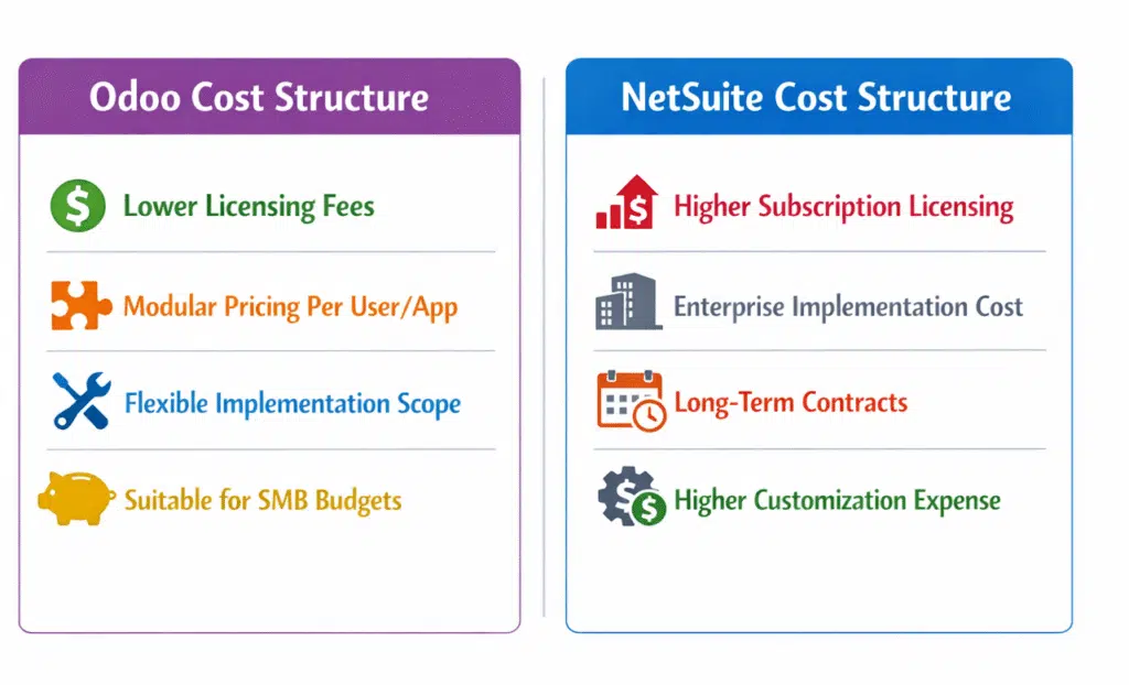 Odoo vs Netsuite