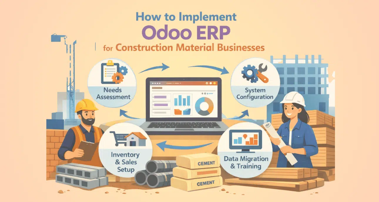 Odoo ERP For Construction Material