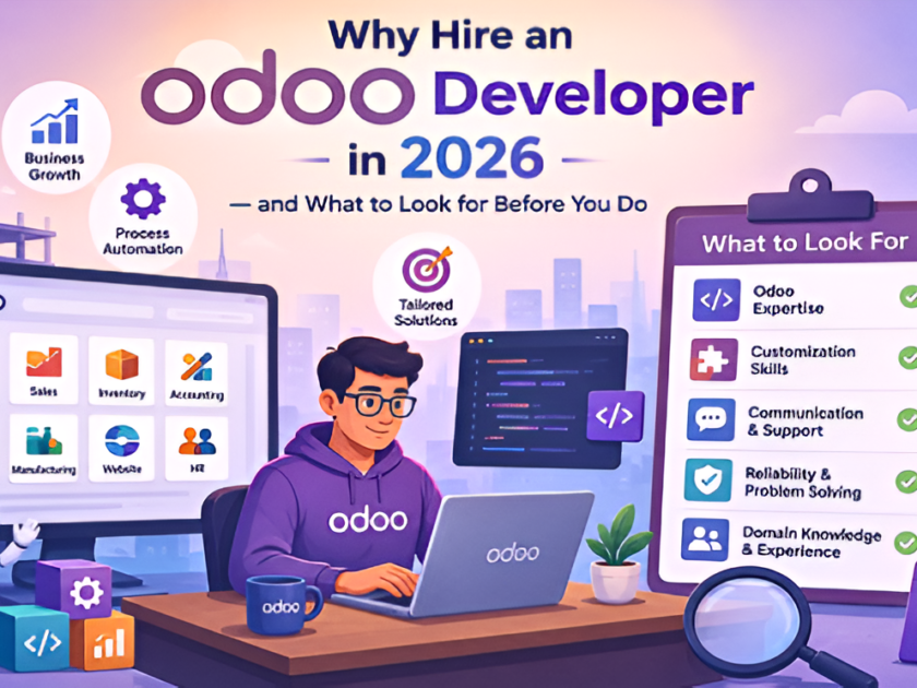Why Hire an Odoo Developer in 2026 — and What to Look for Before You Do