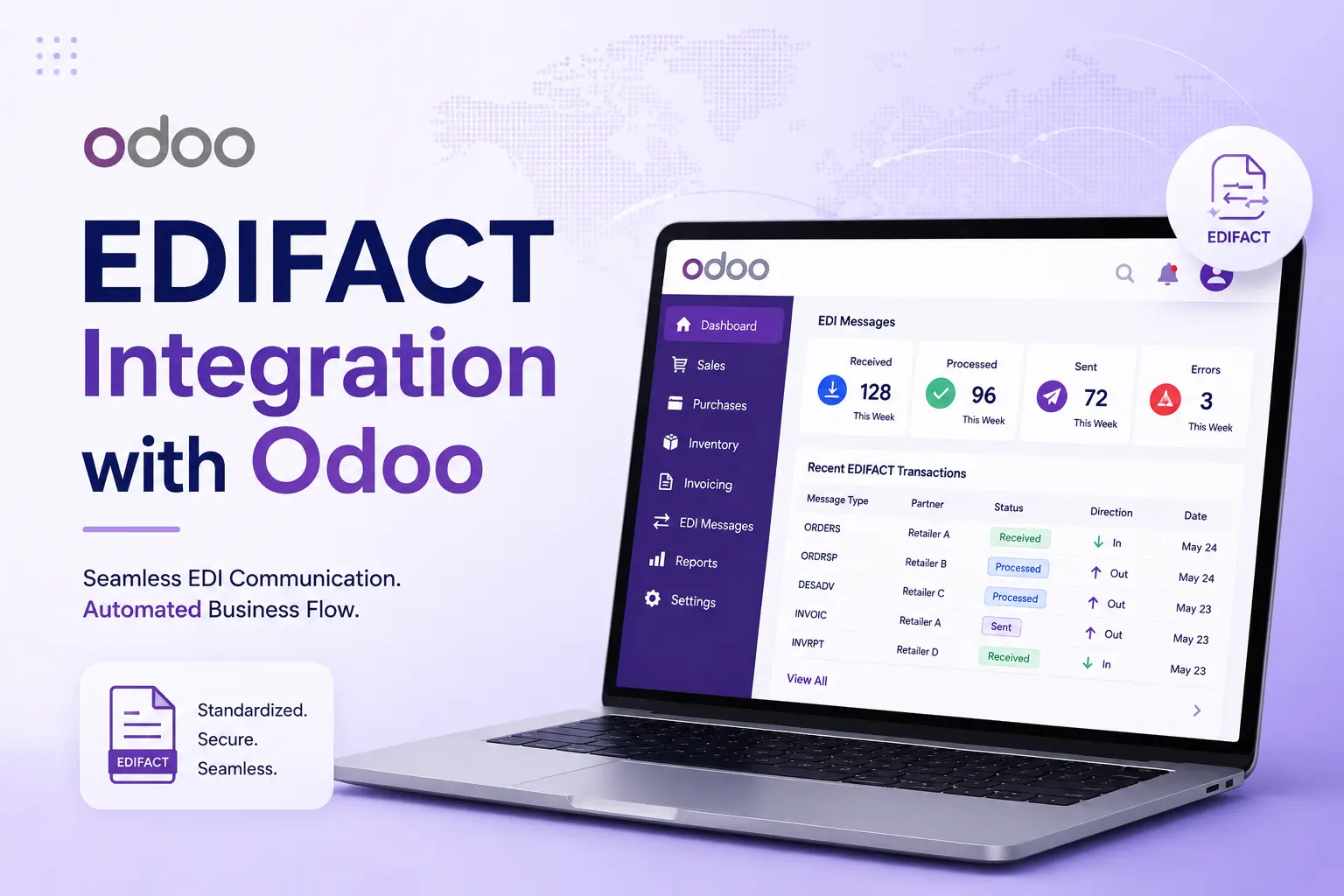 EDIFACT Odoo Integration Apps
