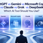 ChatGPT vs Gemini vs Microsoft Copilot vs Claude vs Grok vs DeepSeek Which AI Tool Should You Use