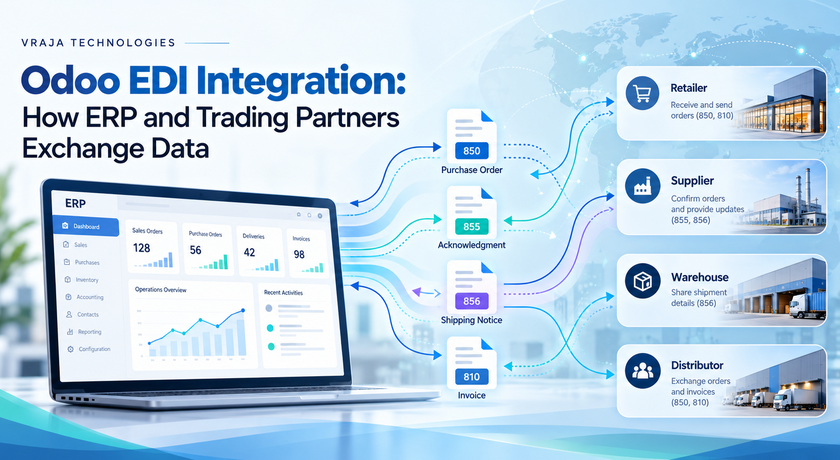 Odoo EDI Integration How ERP and Trading Partners Exchange Data