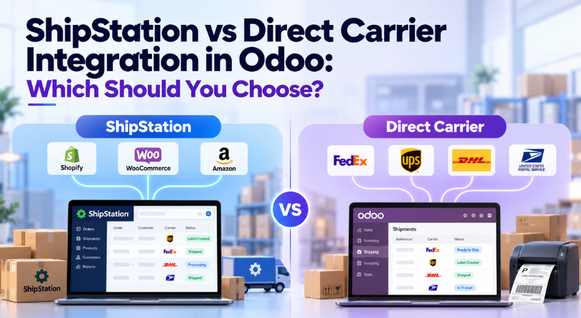 ShipStation vs Direct Carrier Integration in Odoo: Which Should You Choose